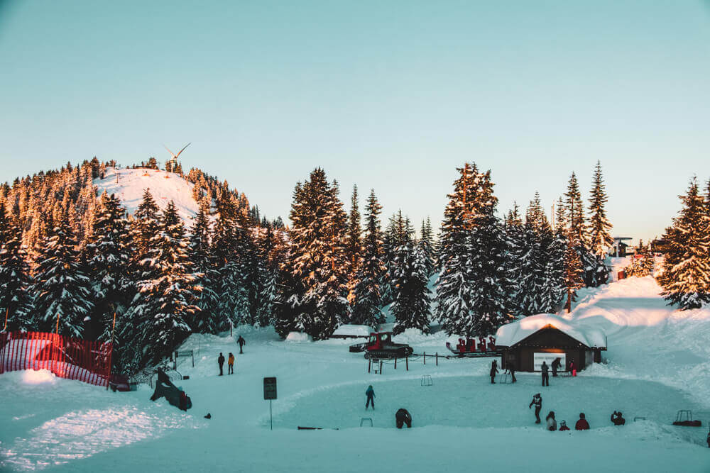 Grouse Mountain in North Vancouver, BC, Canada